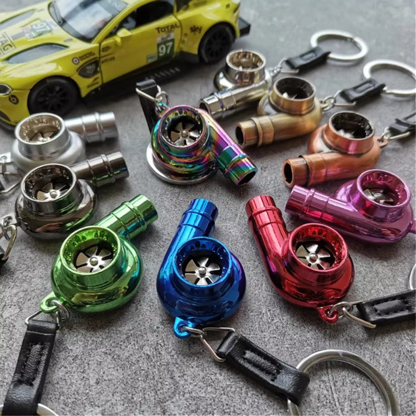 Porte-clés design mini Turbo siffleur - Gadget voiture