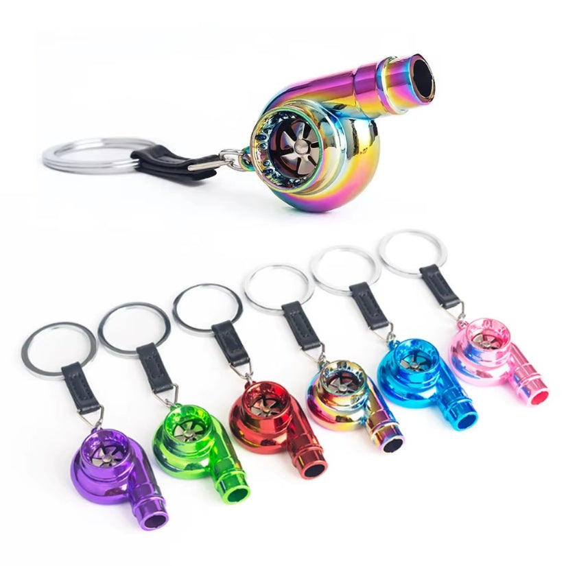 Porte-clés design mini Turbo siffleur - Gadget voiture