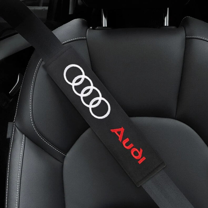 Fourreaux de ceinture de sécurité avec logo Audi S-line
