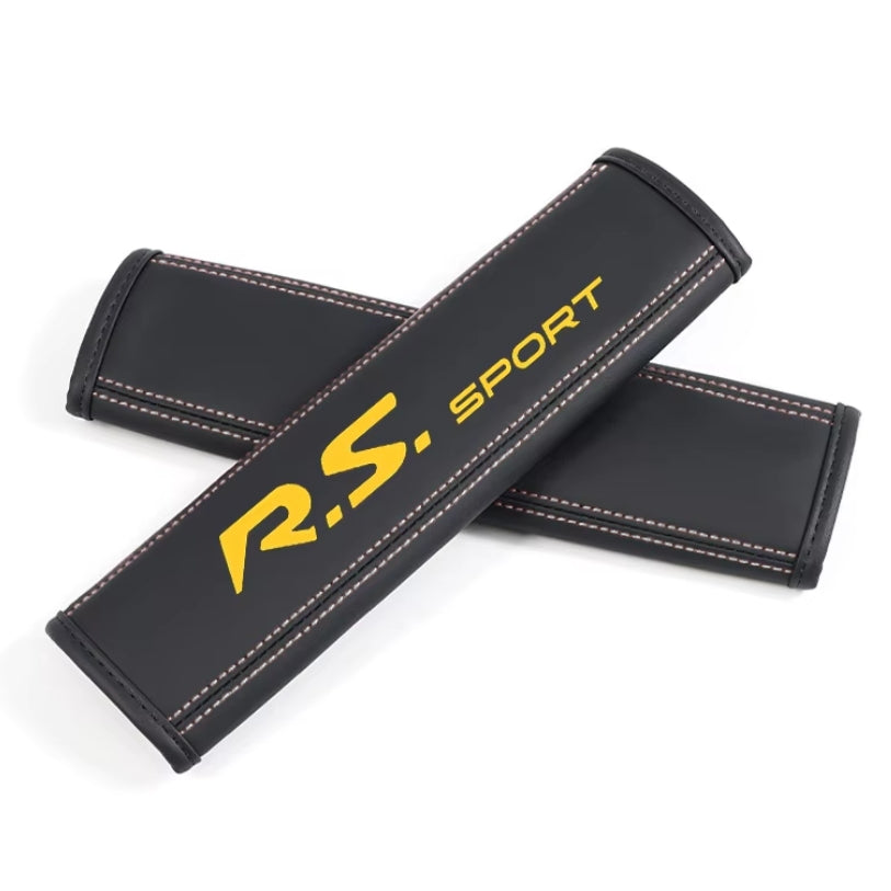 Fourreaux de ceinture brodés logo Renault Sport RS