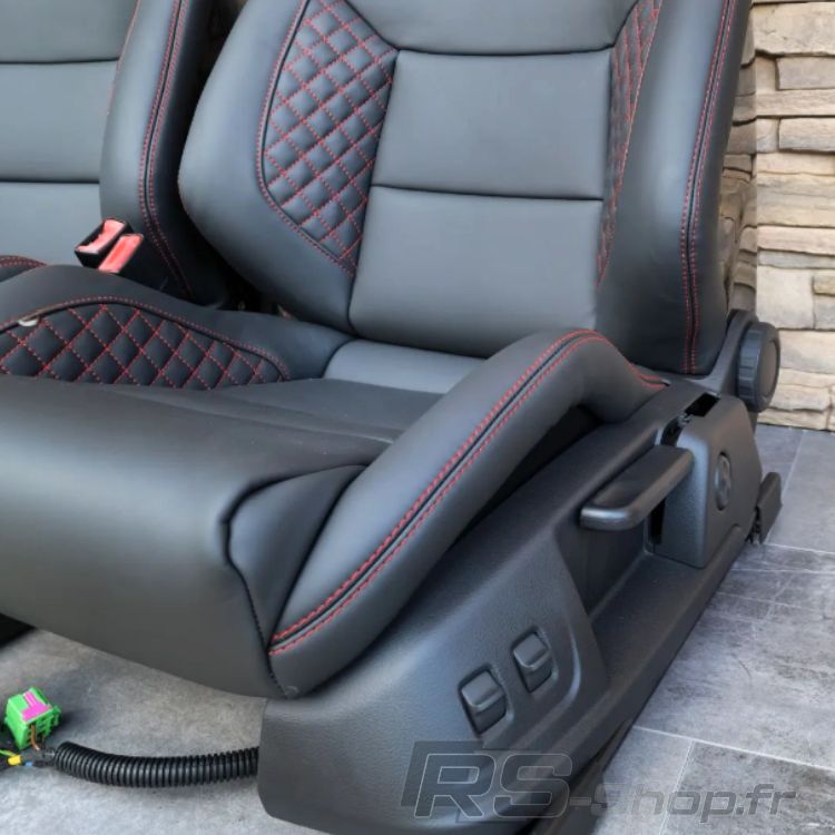 Sièges baquets sport en cuir véritable pour Audi S3 S4 RS3 RS4