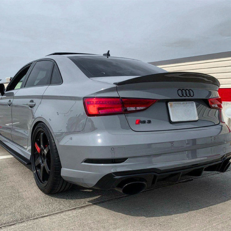 Becquet aileron de coffre pour Audi A3 S3 RS3 8V Berline