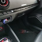 Kit Inserts Carbone Portières et Tableau de Bord Audi A3 S3 RS3 8V