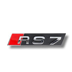Logo RS noir pour Audi RS3 RS4 RS5 RS6 RSQ8