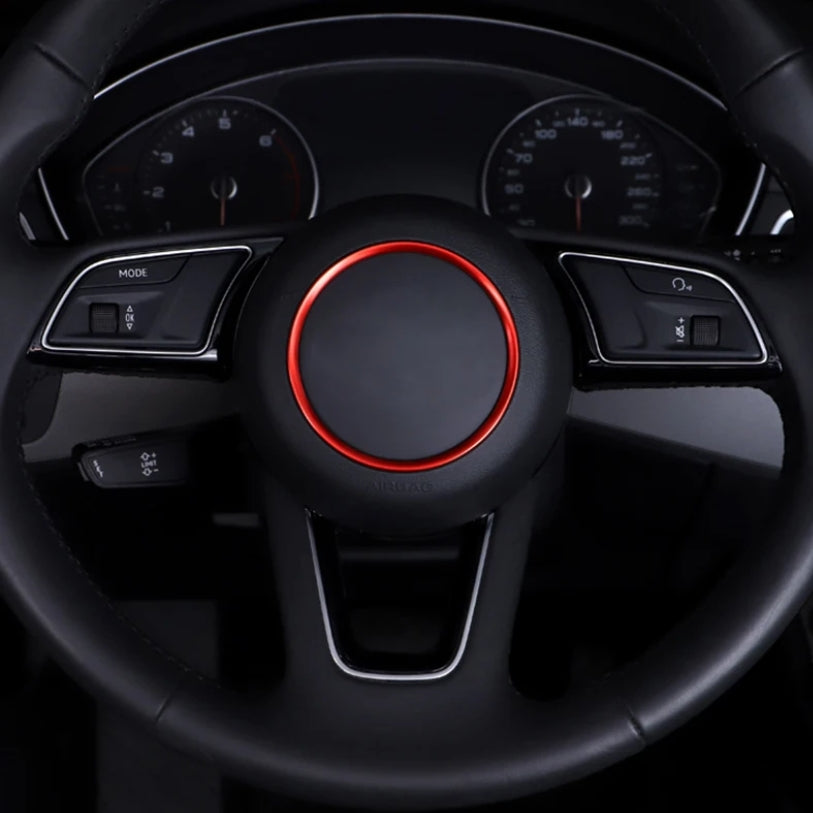 Clip de Décoration pour Volant Circulaire Audi - Divers Modèles