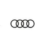 Logo anneaux Audi pour centre de volant