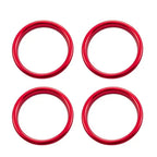 Kit de 4 Inserts Décoratifs d'Aérateurs Aluminium pour Audi A3 S3 RS3 8V
