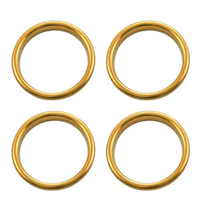 Kit de 4 Inserts Décoratifs d'Aérateurs Aluminium pour Audi A3 S3 RS3 8V