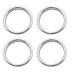 Kit de 4 Inserts Décoratifs d'Aérateurs Aluminium pour Audi A3 S3 RS3 8V