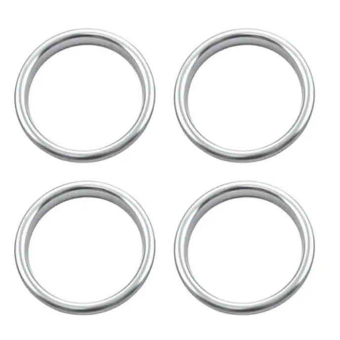 Kit de 4 Inserts Décoratifs d'Aérateurs Aluminium pour Audi A3 S3 RS3 8V