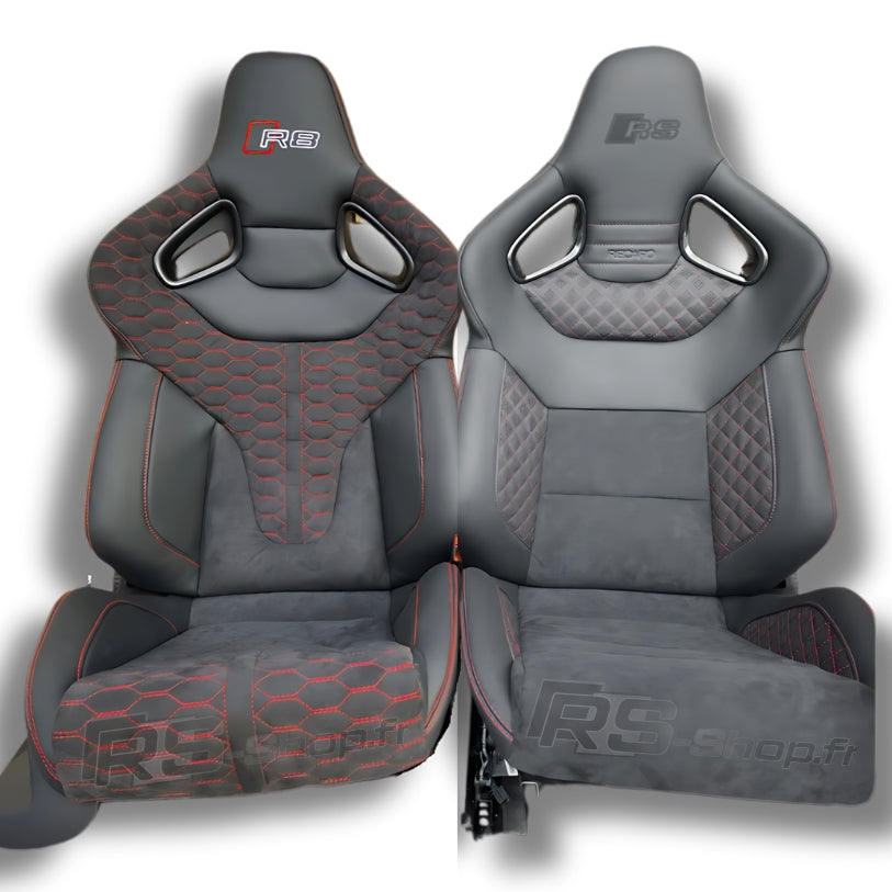 Sièges baquets sport en cuir véritable pour Audi S3 S4 RS3 RS4
