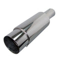 Silencieux d'échappement universel en inox - Sortie 89mm