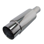 Silencieux d'échappement universel en inox - Sortie 89mm