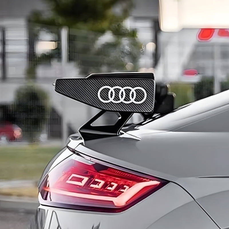 Sticker autocollant anneaux Audi pour bas de porte ou vitre