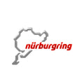 Pack de 2 autocollants circuit Nürburgring pour carrosserie