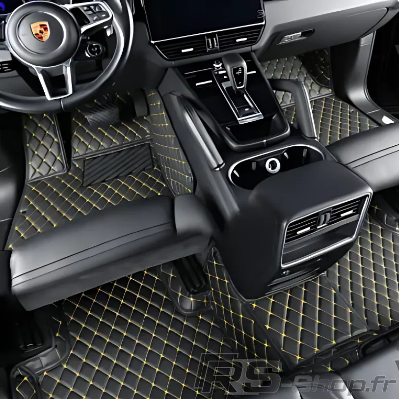 Tapis de sol premium sur mesure pour Porsche 911 (991 992)