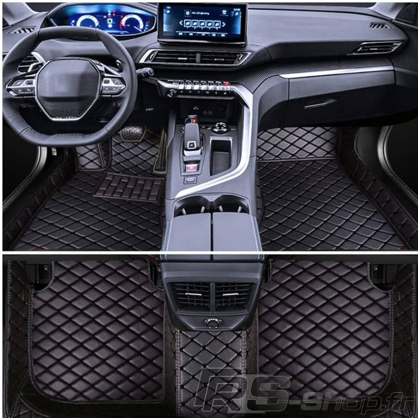 Tapis de sol habitacle sur mesure pour Peugeot 508 I et II