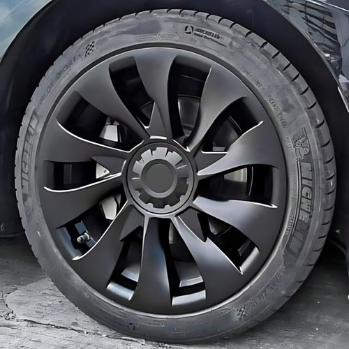 Cache Moyeu de Jante Rouge pour Tesla Model 3 et Model Y (Jantes 18")