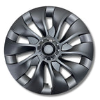 Cache Moyeu de Jante Rouge pour Tesla Model 3 et Model Y (Jantes 18")