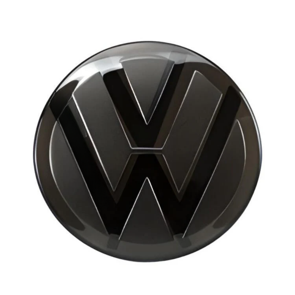 Logo VW noir finition Facelift pour Golf VI VII VIII