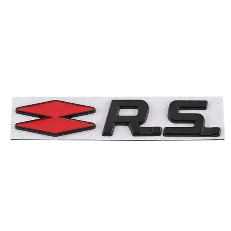 Logo RS Renault Sport pour Clio et Megane