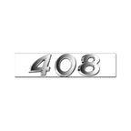 Logo arrière noir Peugeot 206 207 308 3008 5008