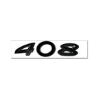 Logo arrière noir Peugeot 206 207 308 3008 5008