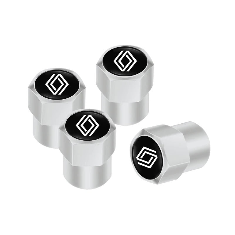 Bouchons de Valve de Roue Logo Renault Sport RS