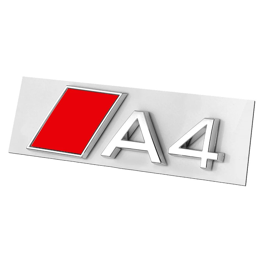 Logo Audi A1 A3 A4 A5 A6 Q5 Q7