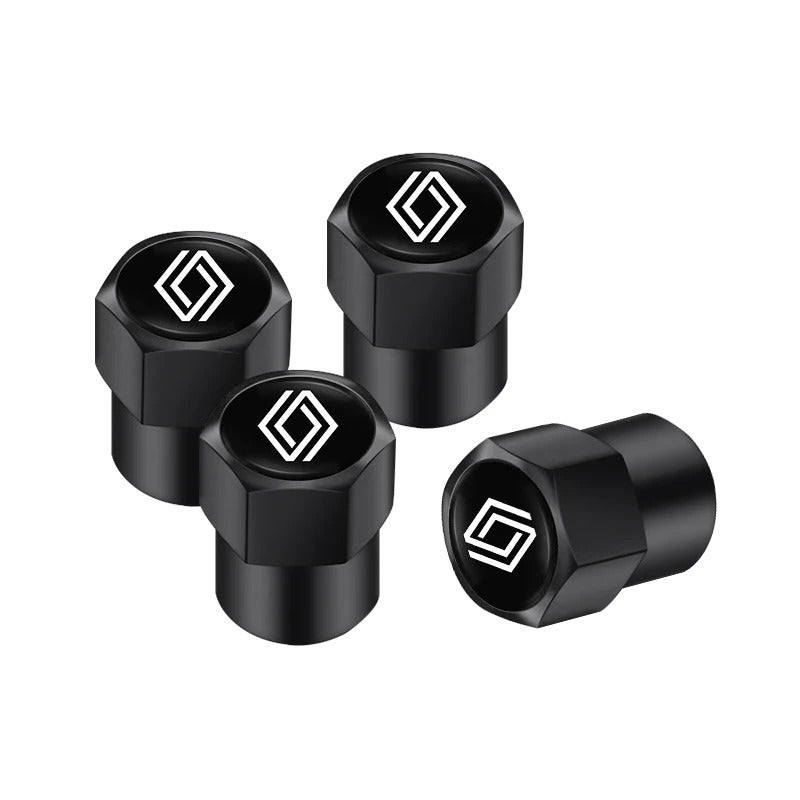 Bouchons de Valve de Roue Logo Renault Sport RS