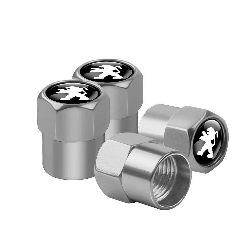 Bouchons de Valve de Pneu pour Peugeot GTI / GT-Line