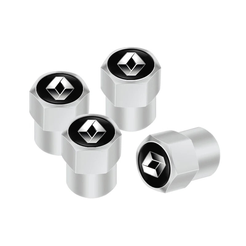 Bouchons de Valve de Roue Logo Renault Sport RS