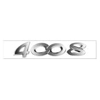 Logo arrière noir Peugeot 206 207 308 3008 5008