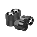 Bouchons de Valve de Pneu pour Peugeot GTI / GT-Line