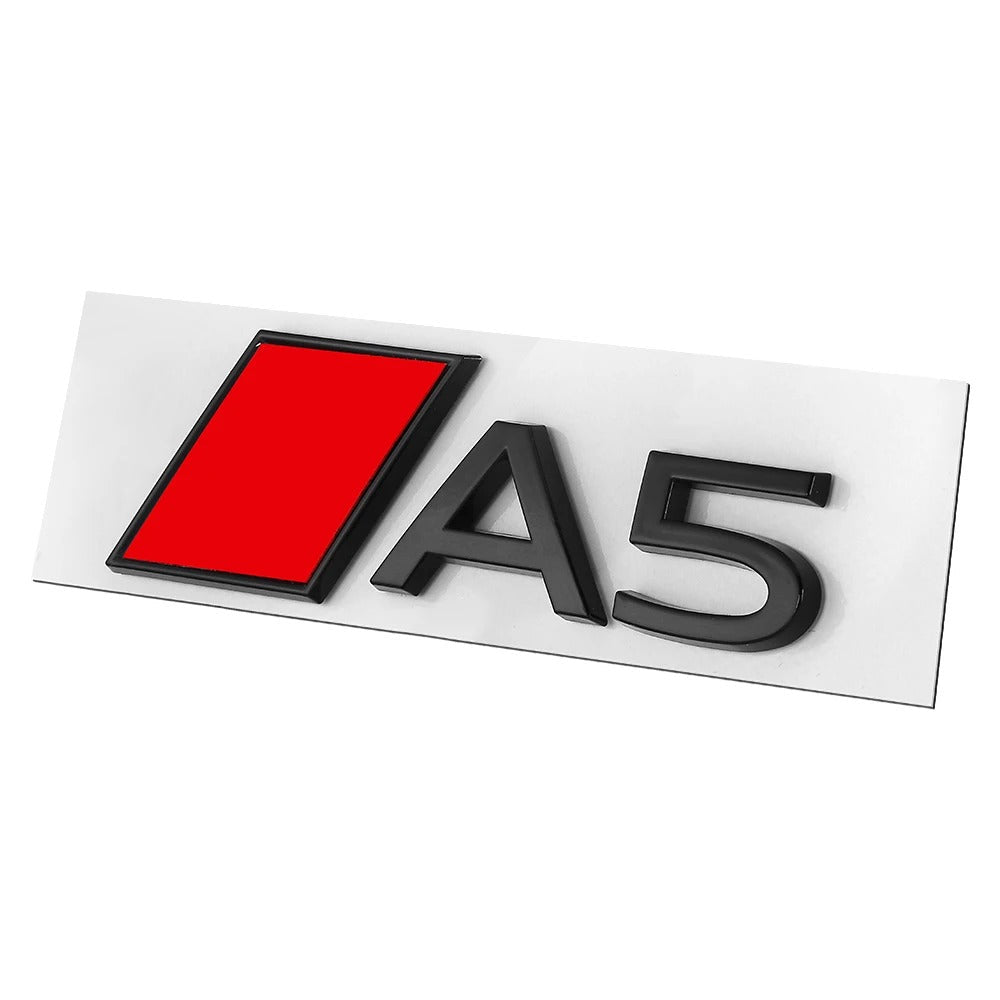 Logo Audi A1 A3 A4 A5 A6 Q5 Q7