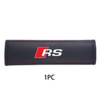 Fourreaux de ceinture de sécurité avec logo Audi S-line