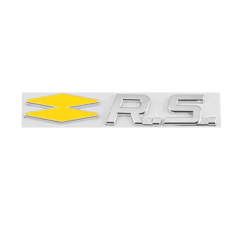 Logo RS Renault Sport pour Clio et Megane