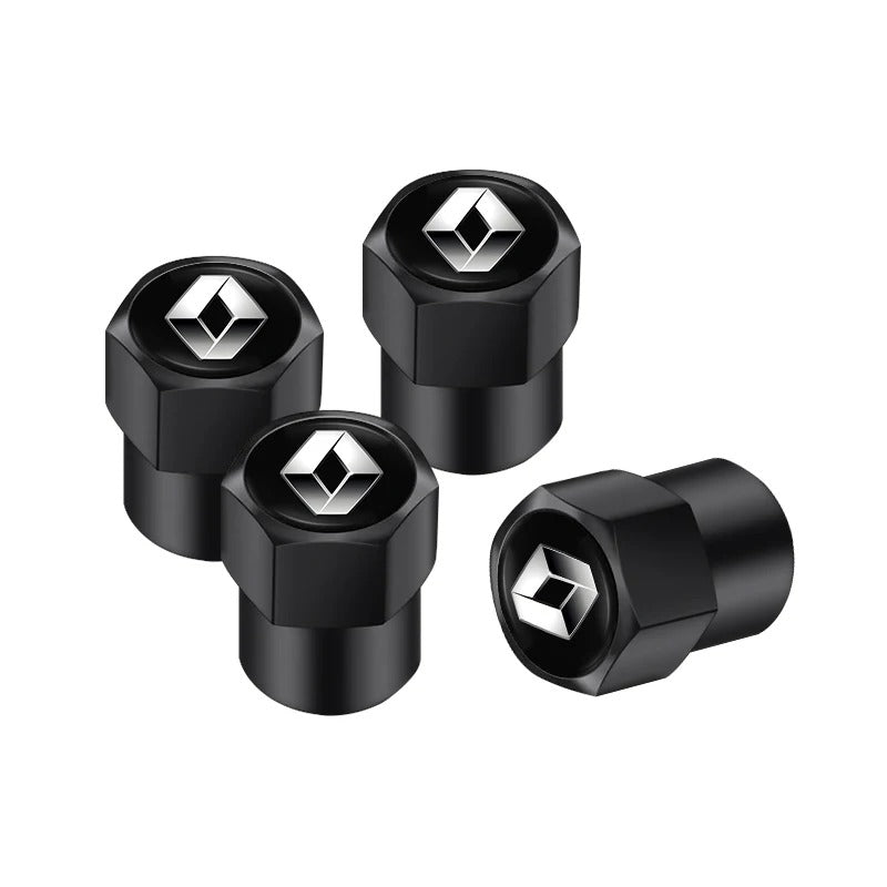 Bouchons de Valve de Roue Logo Renault Sport RS