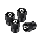 Bouchons de Valve de Roue Logo Renault Sport RS