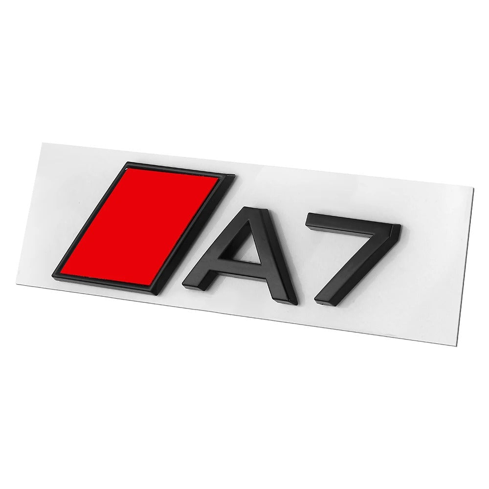 Logo Audi A1 A3 A4 A5 A6 Q5 Q7