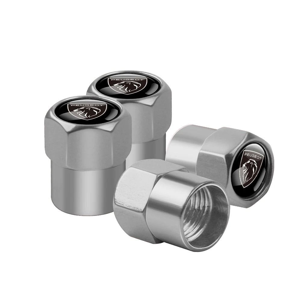Bouchons de Valve de Pneu pour Peugeot GTI / GT-Line