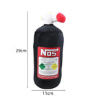 Peluche décorative habitacle design bouteille de gaz NOS