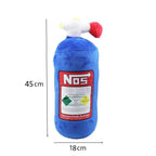 Peluche décorative habitacle design bouteille de gaz NOS