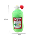 Peluche décorative habitacle design bouteille de gaz NOS