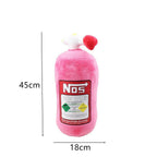 Peluche décorative habitacle design bouteille de gaz NOS
