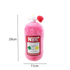 Peluche décorative habitacle design bouteille de gaz NOS