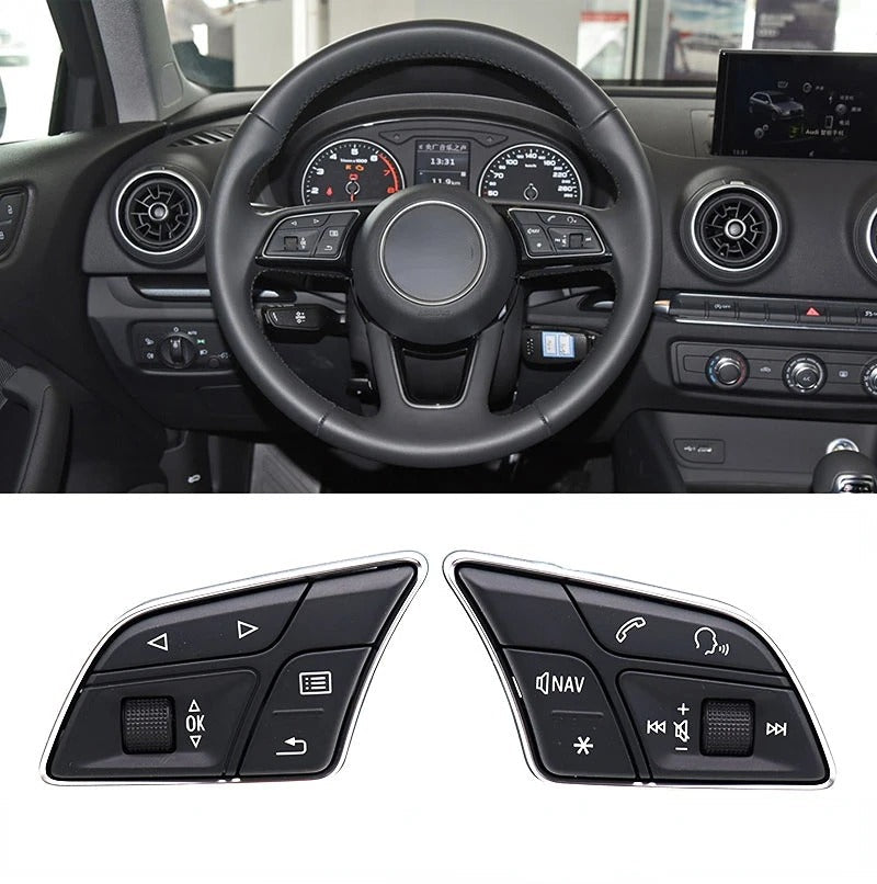 Touches Multifonctions de Remplacement pour Volant Audi - Pièce Auto