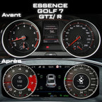 Compteur digital Virtual Cockpit pour Volkswagen Golf 7 et Tiguan