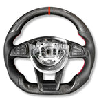 Volant sport Mercedes-AMG W205 finition fibre de carbone