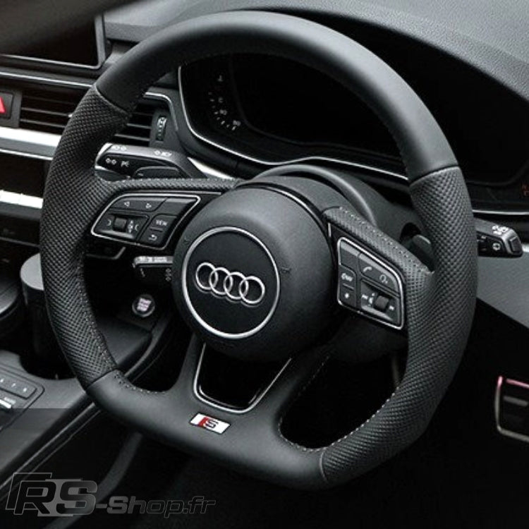 Volant sport à méplat pour Audi A4 A5 B9